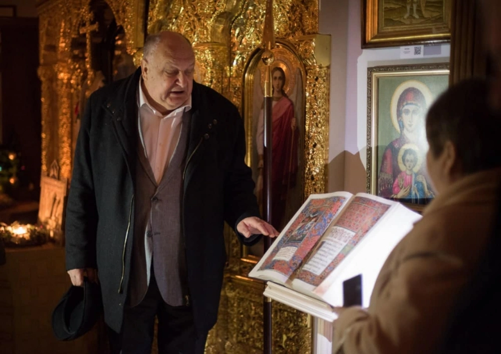 Святковове богослужіння в Спасо-Преображенському Соборі в Києві