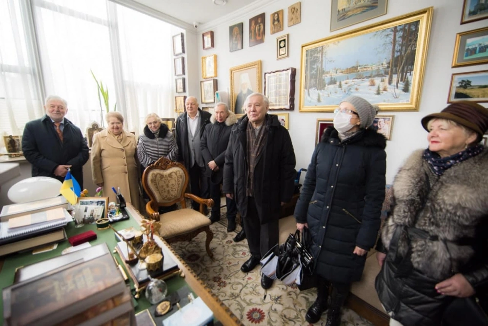 Святковове богослужіння в Спасо-Преображенському Соборі в Києві