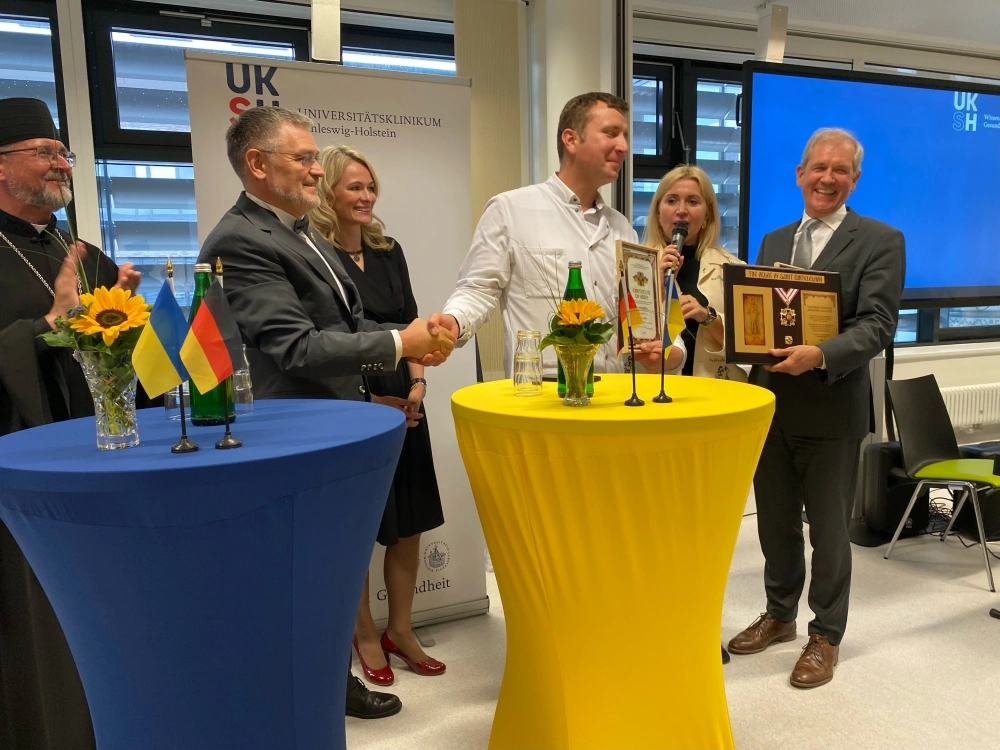 Орден Святого Пантелеймона вручено університетській клініці в Німеччині
