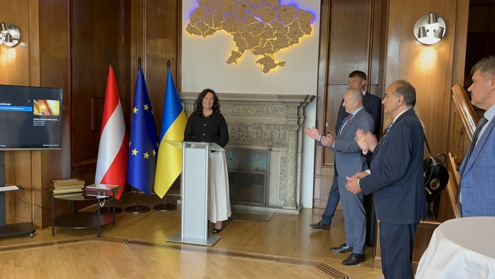Вперше Орден Святого Пантелеймона вручено в Австрії