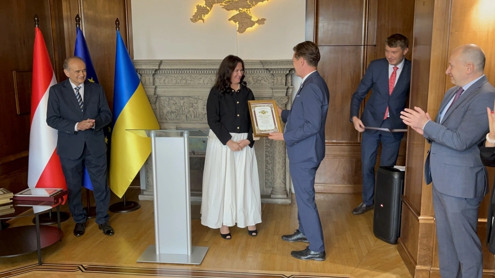 Вперше Орден Святого Пантелеймона вручено в Австрії