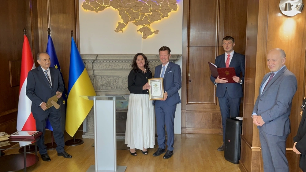 Вперше Орден Святого Пантелеймона вручено в Австрії