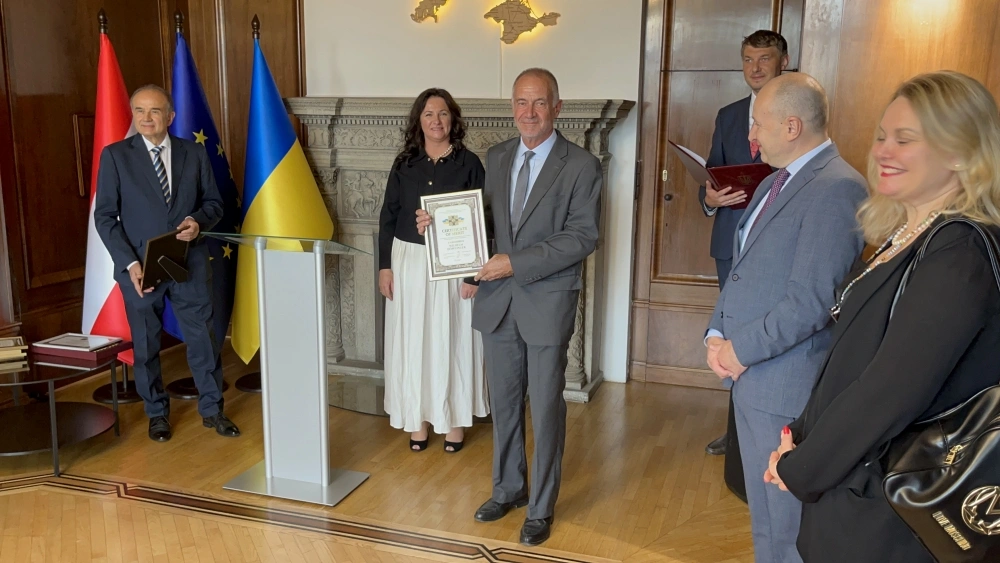 Вперше Орден Святого Пантелеймона вручено в Австрії