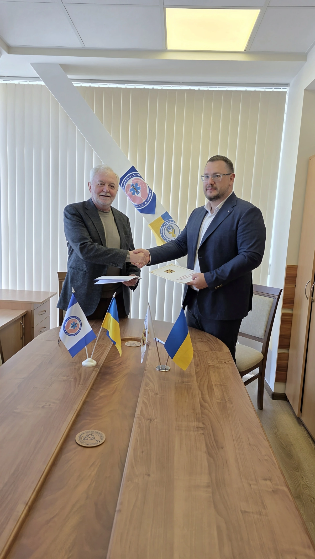 Синергія заради тих, хто рятує життя: Орден Святого Пантелеймона та Профспілка працівників охорони здоров'я України об’єднують зусилля