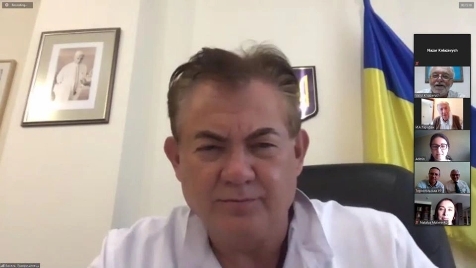 У режимі відеоконференції привітали лауреатів, які не мали змоги бути на урочистому нагородженні Медичним Оскаром 9-ого серпня